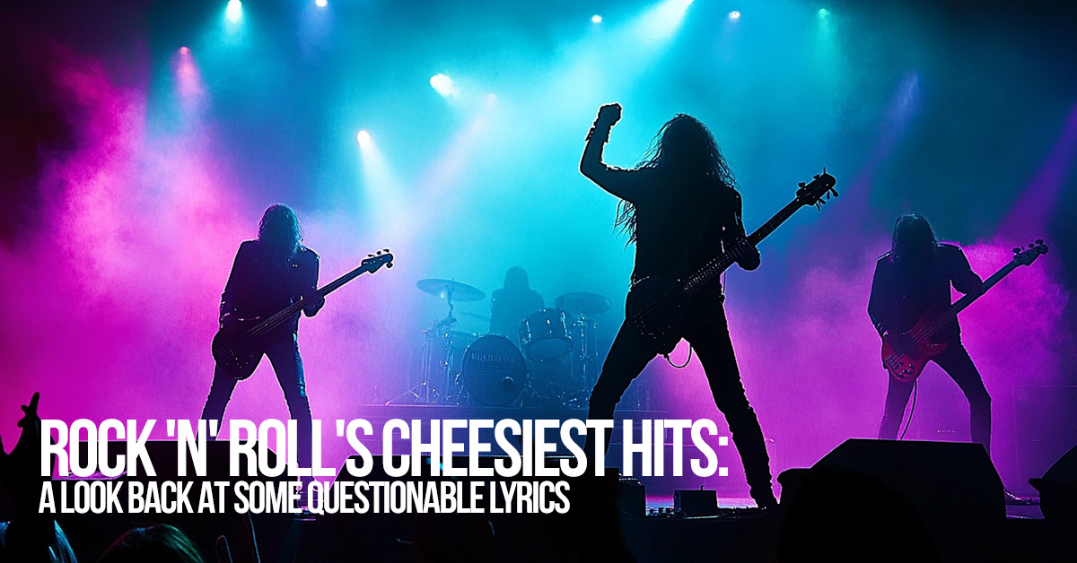 FUN-Rock 'n' Roll's Cheesiest Hits_ A Look Back at Some Questionable Lyrics