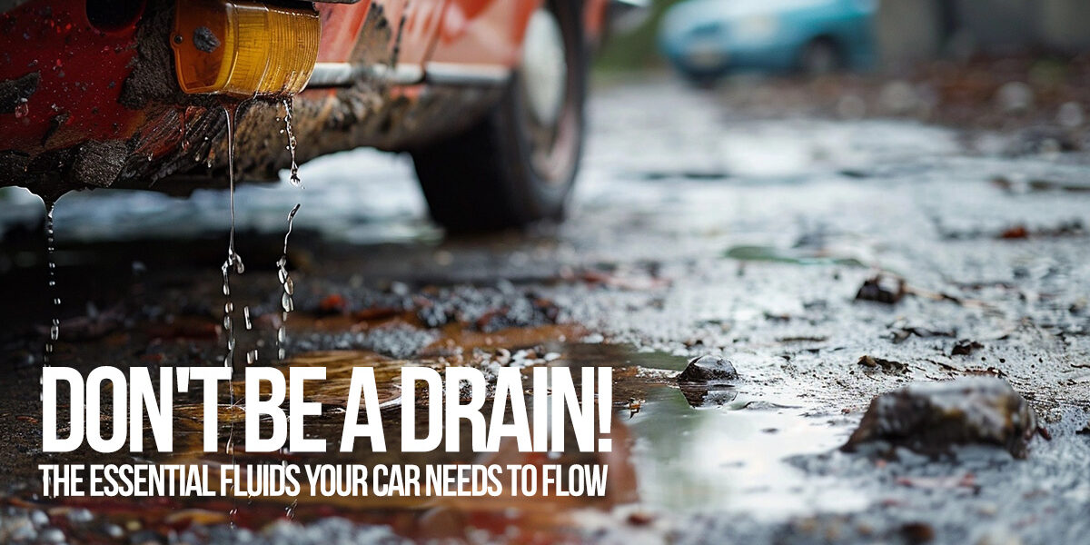 AUTO-Don't Be a Drain! The Essential Fluids Your Car Needs to Flow